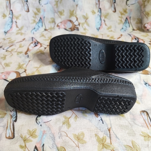 Okabashi Black Rubber Slip On Clogs Mules Size Woman Size Small Size 5-6 Durable - Picture 5 of 10